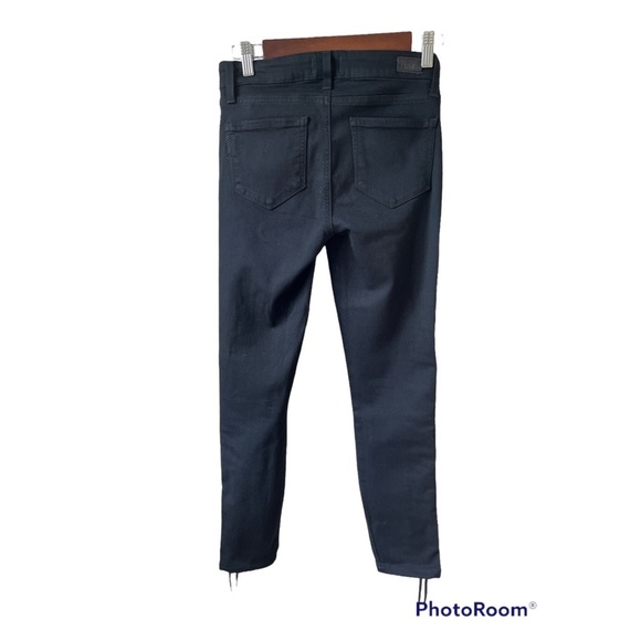 PAIGE Transcend Wyatt Ankle Lace-Up Midrise Skinny Jeans - Picture 10 of 11